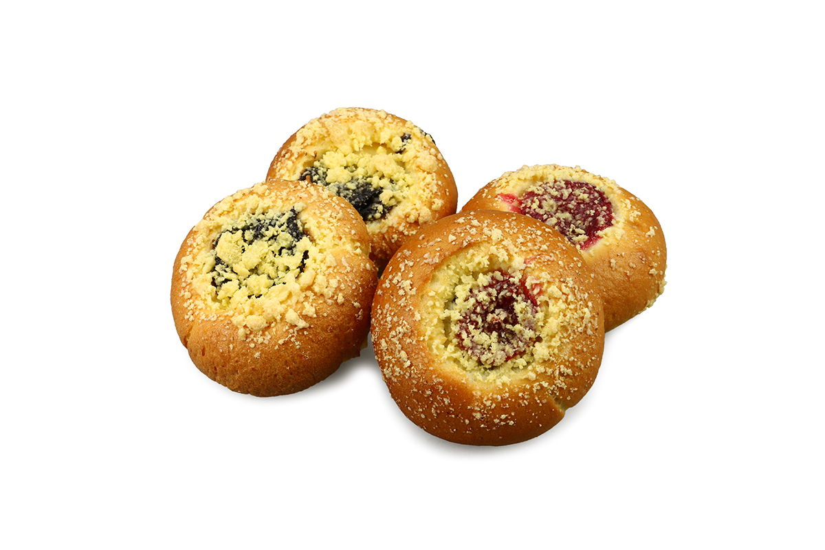 Koláčky dvojctihodné mák + tvaroh