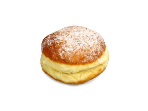 Kobliha s tvarohem a borůvkou