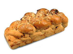 Vánočka s fruktózou s rozinkami a mandlemi 400g