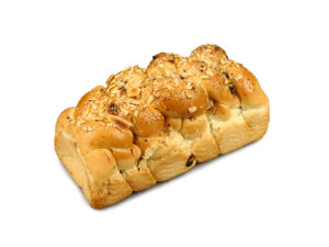 Vánočka s fruktózou s rozinkami a mandlemi 230g